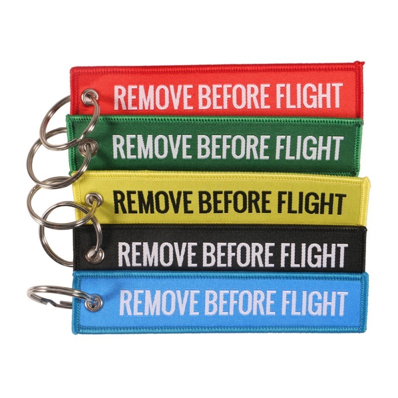 Porte clé Remove Before Flight Personnalisé