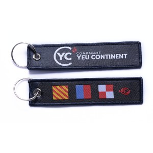 Porte clé Remove Before Flight Personnalisé pour un client compagnie maritime.