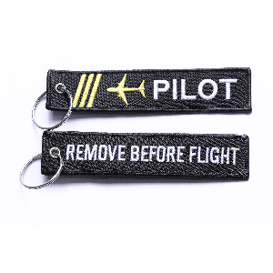 Porte clé Remove Before Flight Personnalisé pour les pilotes